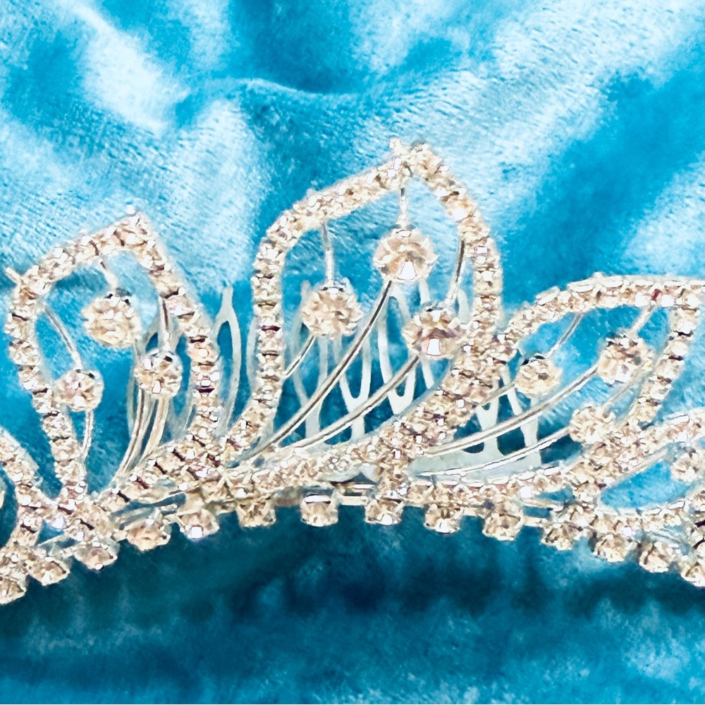 Bridal Silver Crystal Tiara
